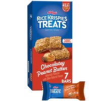 Rice Krispies Treats Crispy Rice Squares, Chocolatey Peanut Butter - 5.4 Ounce