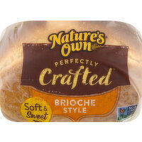 NATURES OWN Bread, Soft & Sweet, Thick Sliced, Brioche Style - 22 Ounce 