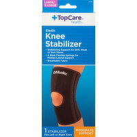 TopCare Knee Stabilizer, Elastic, Large/X-Large - 1 Each 