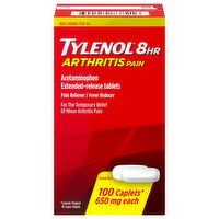 Tylenol Arthritis Pain, 650 mg, Caplets - 100 Each 