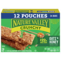 Nature Valley Granola Bars, Oats 'n Honey, Crunchy - 12 Each 