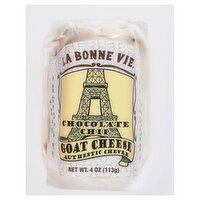 La Bonne Vie Goat Cheese, Chocolate Chip - 4 Ounce 