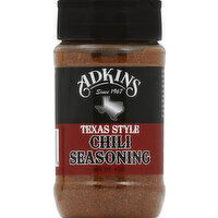 Adkins Seasoning, Chili, Texas Style - 4 Ounce 