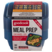 GoodCook Containers + Lids, 10 Pack - 10 Each 