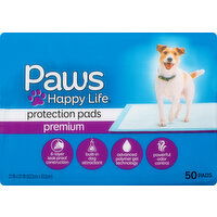 Paws Happy Life Protection Pads, Premium - 50 Each 