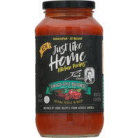 Just Like Home Kitchen Recipes Pasta Sauce, Chicago-Style Bolognese - 25 Ounce 