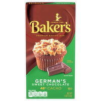 Baker's Baking Bar, Premium, Sweet Chocolate, German's