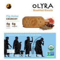 Olyra Crunchy Fig Anise Breakfast Biscuits - 4 Each