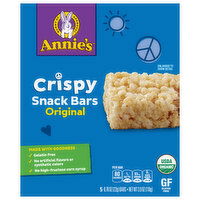 Annie's Snack Bars, Original, Crispy - 5 Each 