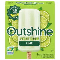 Outshine Outshine Lime Frozen Fruit Bars, 6 Count - 6 Each 