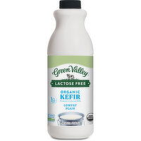 Green Valley Kefir, Lactose Free, Lowfat, Organic, Plain - 32 Fluid ounce 