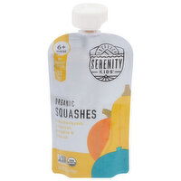 Serenity Kids Squashes, Organic, Kabocha Squash, Butternut, Pumpkin & Olive Oil, 6+ Months