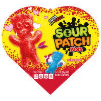 SOUR PATCH KIDS Soft & Chewy Valentines Day Candy, 6.8 oz Heart Shaped Box - 6.8 Ounce 