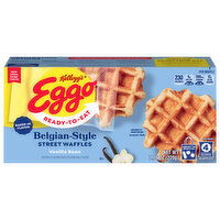 Eggo Waffles, Vanilla Bean, Belgian-Style Street - 7.76 Ounce 