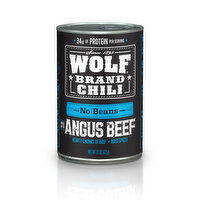 Wolf Angus No Beans Chili - 15 Ounce 