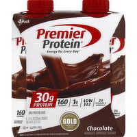 Premier Protein High Protein Shake, Chocolate, 4 Pack - 4 Each 