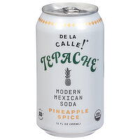 De La Calle! Soda, Pineapple Spice, Modern Mexican - 12 Fluid ounce 