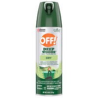 Off! Insect Repellent VIII, Dry, Deep Woods - 4 Ounce 