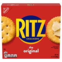 RITZ Original Crackers, Snacks for Kids and Adults, Lunch Snacks - 13.7 Ounce 