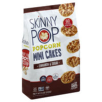 Skinny Pop Popcorn Cakes, Cinnamon & Sugar, Mini - 5 Ounce 