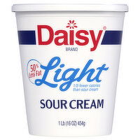 Daisy Sour Cream, Light - 16 Ounce 