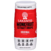 Lakanto Monkfruit Extract Drops, Original Flavor - 1.76 Fluid ounce 