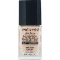 Wet n Wild Foundation, Nude Ivory, Dewy