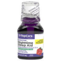 TopCare Nighttime Sleep Aid, 50 mg, Berry Flavor - 6 Fluid ounce 