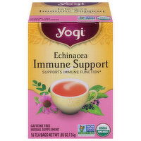 Yogi Immune Support, Echinacea, Tea Bags - 16 Each 