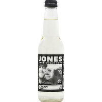 Jones Soda, Cane Sugar, Cream Flavor - 12 Ounce 