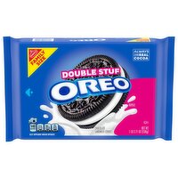 OREO Double Stuf Chocolate Sandwich Cookies, Family Size - 18.71 Ounce 