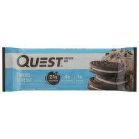 Quest Protein Bar, Cookies & Cream - 2.12 Ounce 