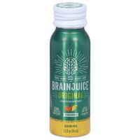 BrainJuice Liquid Dietary Supplement, Organic, Peach Mango - 2.5 Fluid ounce 