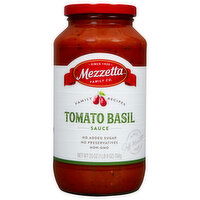 Mezzetta Sauce, Tomato Basil - 25 Ounce 