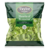 Taylor Farms Lettuce, Chopped, Hearts of Romaine