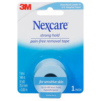 Nexcare Pain-Free Removal Tape, Strong Hold, Sensitive Skin, 1 Inch - 1 Each 