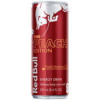 Red Bull Peach Edition Energy Drink