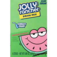 Jolly Rancher Drink Mix, Sugar Free, Watermelon - 6 Each 