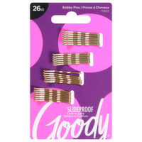 Goody Bobby Pins, Blonde Metallic, Small - 26 Each 