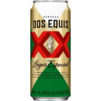 Dos Equis Beer, Lager Especial - 24 Fluid ounce 