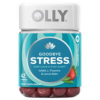 Olly Goodbye Stress, Berry Verbena, Good Bye, Gummies - 42 Each 