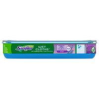 Swiffer Mopping Cloths, Wet, Lavender - 12 Each 