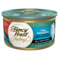 Fancy Feast Cat Food, Gourmet, Tuna Primavera - 1 Each 