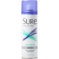 Sure Anti-Perspirant Deodorant, Unscented