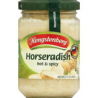 Hengstenberg Horseradish, Hot & Spicy - 5.1 Ounce 