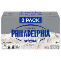 Philadelphia Cream Cheese, Original, 2 Pack