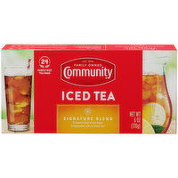 Community Iced Tea, Signature Blend, Tea Bags, Family Size - 24 Each 