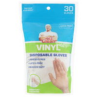 Mr. Clean Gloves, Disposable, Latex-Free, One Size Fits Most - 30 Each 