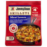 Jimmy Dean Jimmy Dean Skillets Meat Lovers, Frozen Breakfast, 16 oz - 16 Ounce 