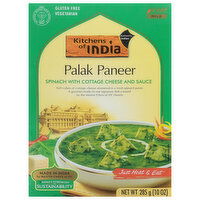 Kitchens of India Palak Paneer, Mild - 10 Ounce 